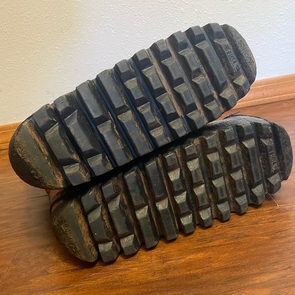 Vintage 80s Retro Rainbow Striped Moon Boots Snow Boots Women’s 11 - Picture 10 of 11